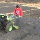 Работа мотоблоком