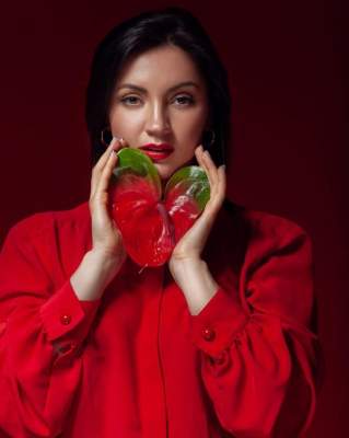 Оля Цибульская показала свою маму