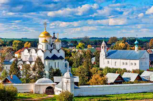 Древнерусская архитектура в городе Суздаль